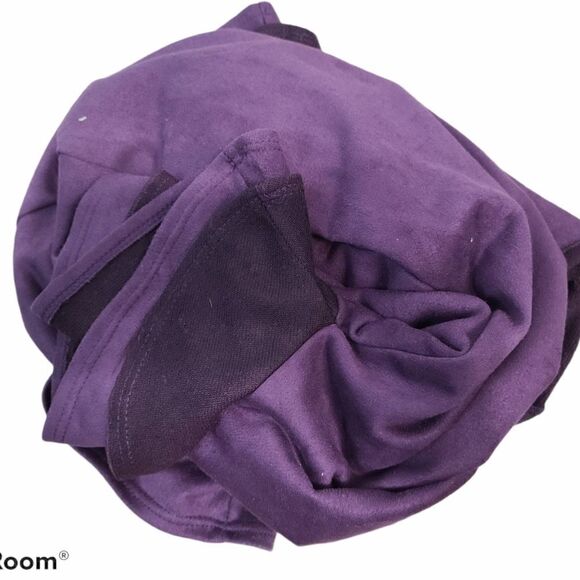 Bluheaven Boho Purple Matted Velvet Tunic Dress S - Picture 12 of 15